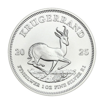 #ad 2025 South Africa Silver Krugerrand 1 oz Brilliant Uncirculated $79.99