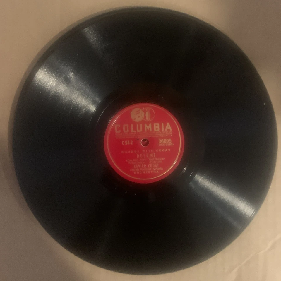 Xavier Cugat, 78 rpm Album(4), V+, Rumba With Cugat, Columbia C-54 - Image 3 of 4