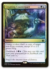 Croaking Counterpart #215 (Foil) (NM) Midnight Hunt MID Magic MTG