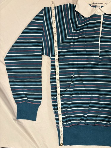 Giorgio Armani Vintage Junior Boys long sleeve Small pullover polo - Picture 6 of 13