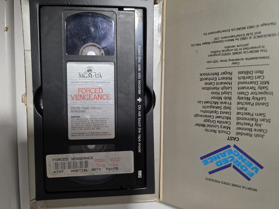 Chuck Norris Big Box Vhs Tapes - Image 3 of 3