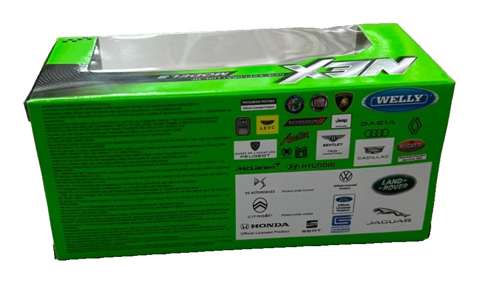 automodello MINI COOPER S HATC BACK WELLY NEX metallo APRIBILE 11 CM - Immagine 2 di 3