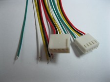 200 pcs 2510 2.54mm Pitch 5Pin Female Connector with 26AWG 300mm 12" Leads Cable