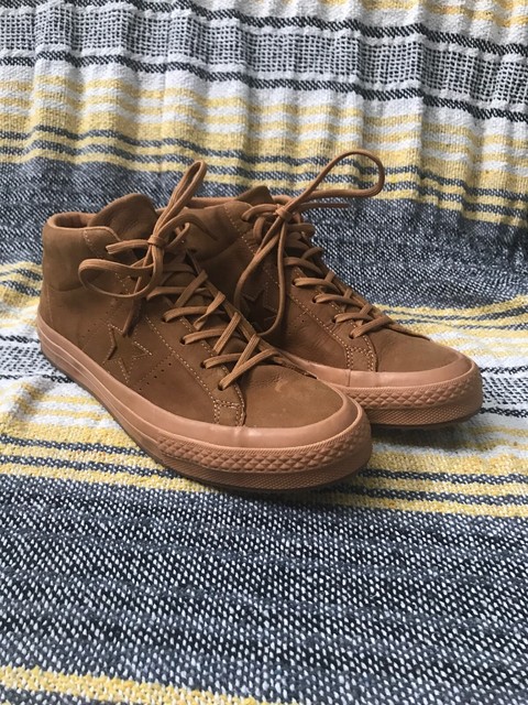 converse one star counter climate leather mid