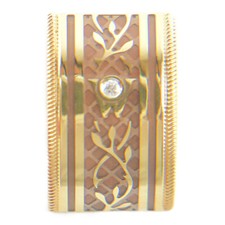 Wellendorff Diamant Anhänger Top Kalt Emaille Gravur Halskette Schmuck P0016956