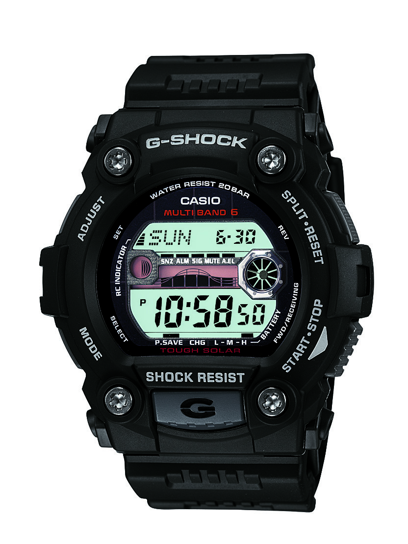 Casio G-Shock Men's Tough Solar Multi-Band 6 Black Resin Casio G-Shock Men's Tough Solar Multi-Band 6 Black Resin