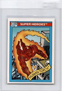 1990 Marvel Universe Series 1  Human Torch #33