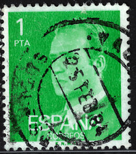 Spain - 1977 - 1Pta - King Juan Carlos I - New Values - #18216