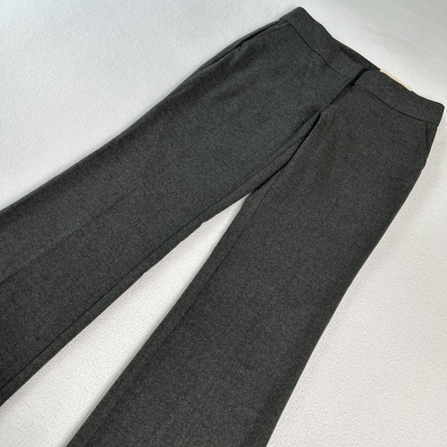 Ann Taylor Damengröße 2P neu mit Etikett die Hose in kurviger Flanell Anzughose grau