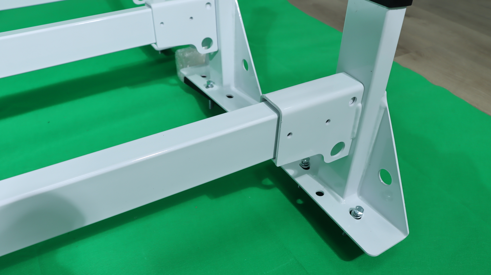 3 Bar Van Roof Ladder Rack 750lbs Load For RAM ProMaster City 2015+ White Steel