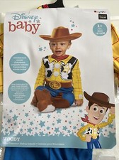 Disney Baby Toy Story Woody Infant Halloween Costume 12-18 M Hat Not Included