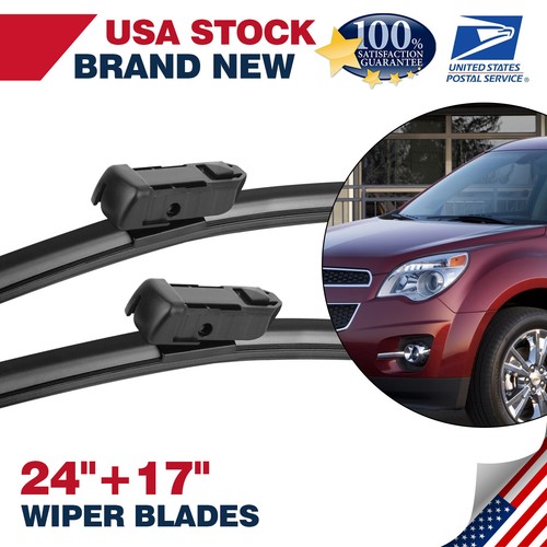Front Windshield Wiper Blade For CHEVROLET Equinox 20102017 24" 17