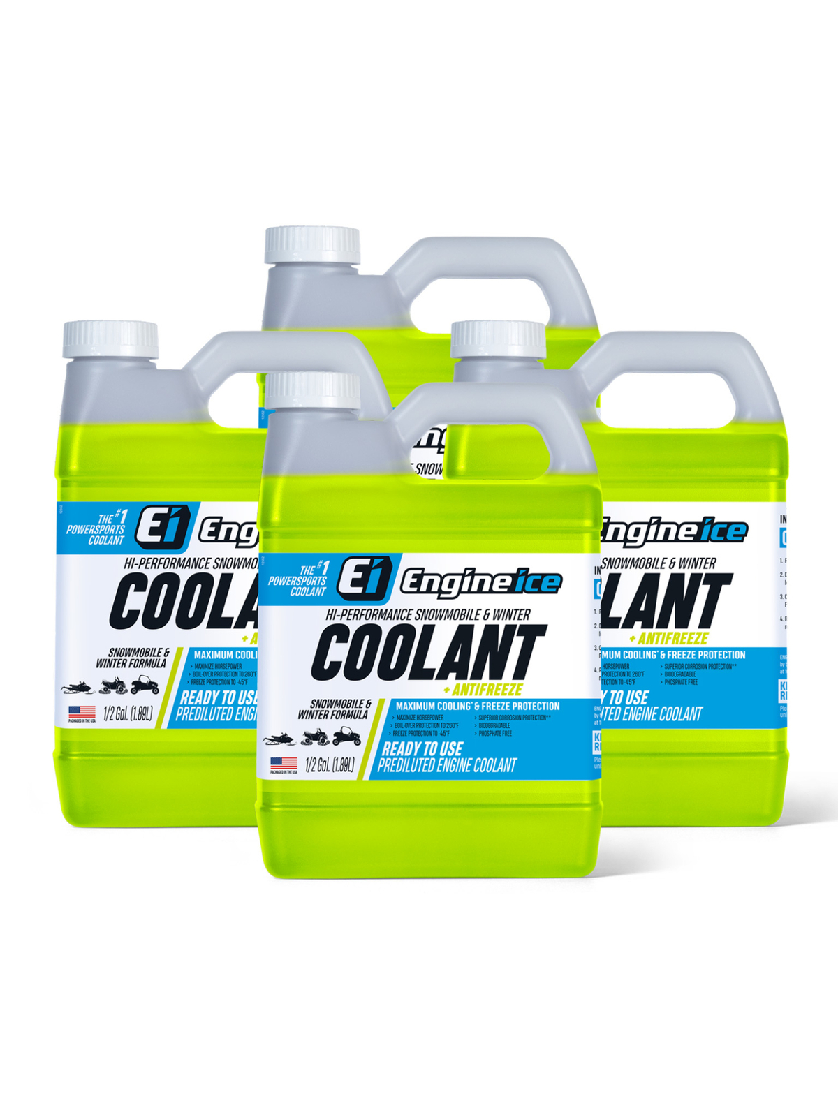 Engine Ice HiPerformance Snowmobile and Winter Formula Coolant and