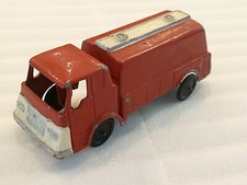 Vintage Tootsietoy Red Ford C600 Oil Tanker Truck 1962 Made In USA FREE SHIPPING