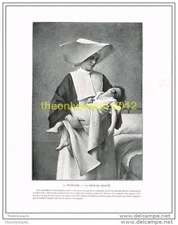 LA SOEUR DE CHARITE, A DOUILARD, BOOK ILLUSTRATION (PRINT), c1903