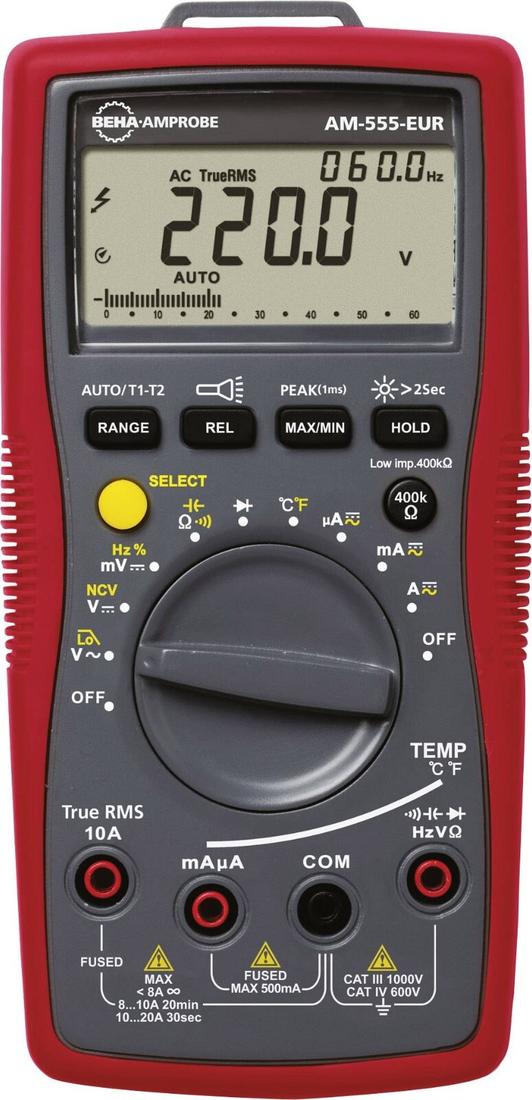 Image of Beha-Amprobe AM-555-EUR multimeter