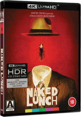 Naked Lunch [4K UHD Blu-ray] (1991) Arrow Video UK David Cronenberg Peter Weller