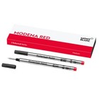 MONTBLANC 128234 - 124517 REFILL ROLLERBALL M MODENA RED 1 X 2