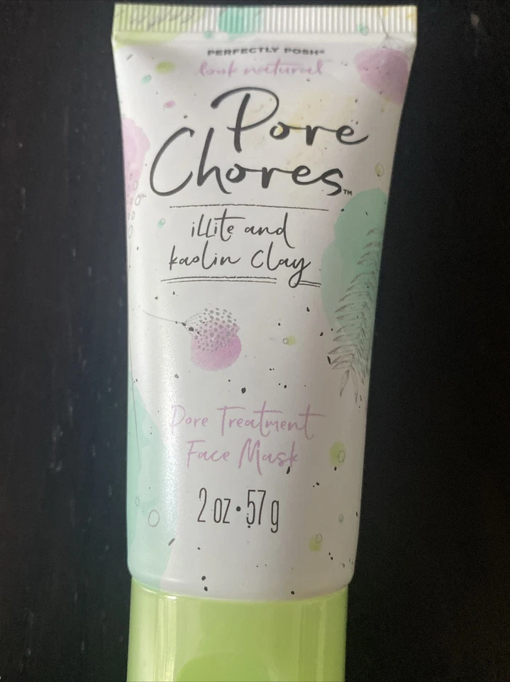 Mascarilla facial tratamiento de poros Perfectly Posh PORE CHORES 2 OZ NUEVA Foto 4 de 4