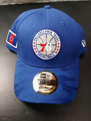 Philadelphia 76ers Cap New Era 39Thirty Stretch Fitted 2018 Tipoff Hat NBA  A1