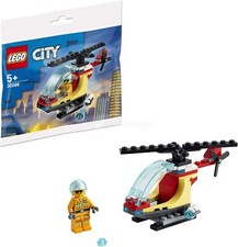 Lego 30566 City helicopter Fire Elicottero Pompieri