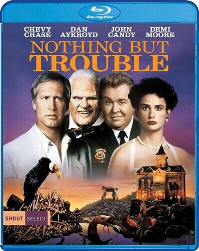 NOTHING BUT TROUBLE New Blu-ray Chevy Chase Dan Aykroyd Demi NOTHING BUT TROUBLE New Blu-ray Chevy Chase Dan Aykroyd Demi