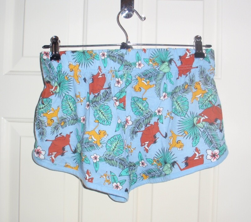 BNWT Primark Disney THE LION KING Wild Child pyjama set shorts and