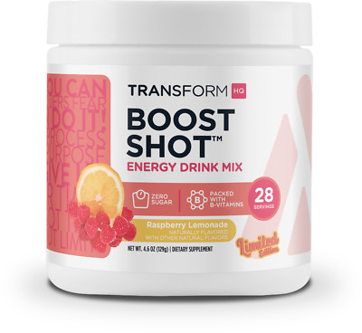 TransformHQ Everyday Boost Shot 28 Servings (Raspberry Lemonade)
