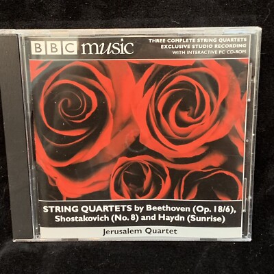 BEETHOVEN & SHOSTAKOVICH & HAYDN String Quartets - JERUSALEM QUARTET - BBC CD UK