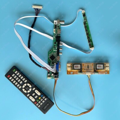 Fit LTM190EX-L21/L31 1280x1024 30P LVDS 4-CCFL USB AV VGA HDMI Controller Board 