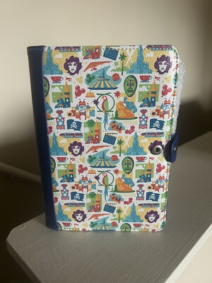 Disney Park Icons Electronic Reader Tablet Case 8.25 x 5.5 Magic Kingdom