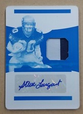2022 NATIONAL TREASURES LASTING LEGACIES PATCH PLATE AUTO 1/1 STEVE LARGENT JF