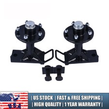 5x 5.5 Lug Superior Shipping Container Wheels, Bolt-on Spindle Kit Brand New