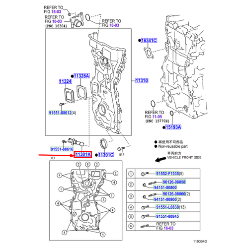 LEXUS RC C1 Crankshaft Position Sensor 9091905070 NEW GENUINE - Picture 2 of 3