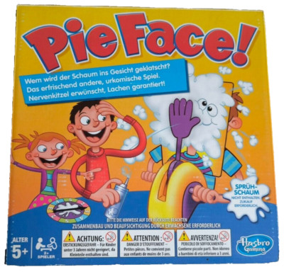 Pie Face! - Hasbro - 2015 - Lustiges Spiel für jung und Alt - Kult - Komplett