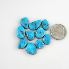 Natural Morenci Turquoise cabochons cabs Gemstones gems stones m291
