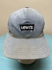 Levi  s Hat Blue Snapback Hat Cap Vintage