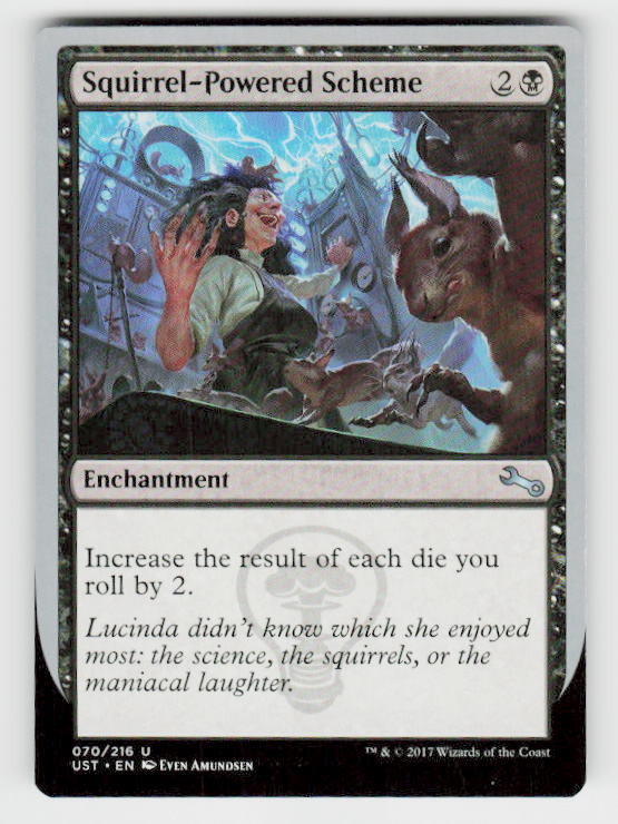 Unstable #70 Squirrel-Powered Scheme