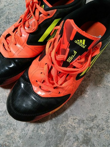 Fútbol Adidas adiZero F50 TRX FG G45872 RARO Negro Naranja Hombre Talla 6 EE. UU. - Imagen 6 de 9