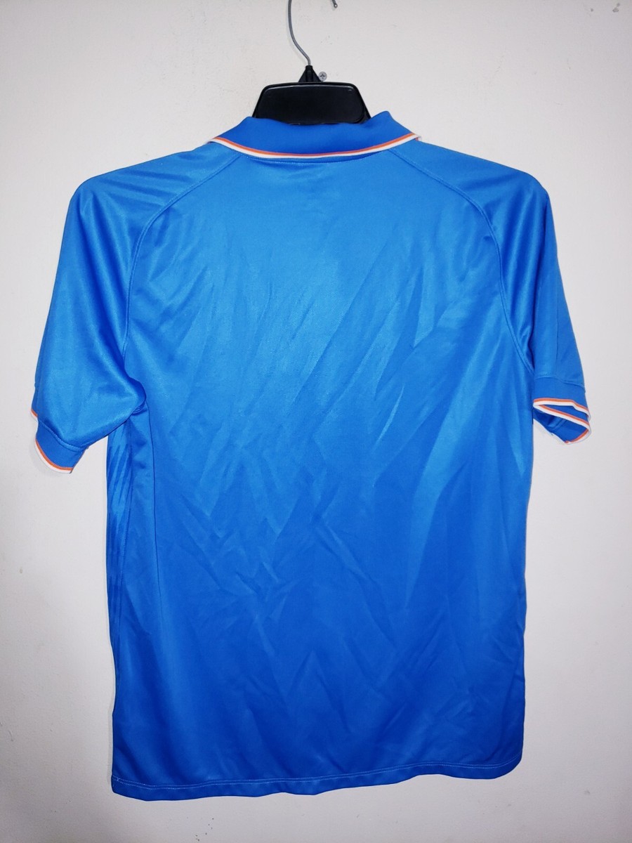 Mens Nike Dri-Fit Board Of Control Cricket India Jersey Polo Shirt