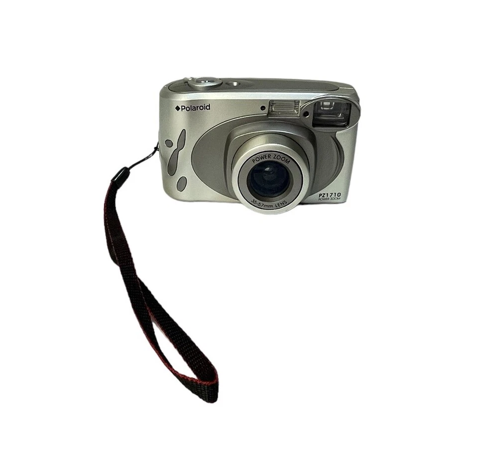 Polaroid PZ1710 Power Zoom Point & Shoot 35mm Film Camera w Manual & Carry Bag - Image 3 of 4