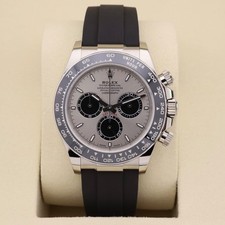 Rolex Daytona 126519LN "Ghost" 2025 Unworn Complete UK Set White Gold Slate