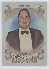 2021 Topps Allen & Ginter's Hot Box Silver Portrait Ben Soffer #297 0h6q