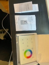 AlloyLED 3-zone DMX Touch Wall Controller 12-24V DC