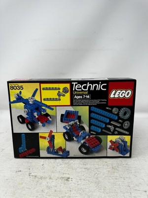 Vintage 1986 Lego Technic Universal Set 8035 Mostly Complete