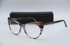 NEW ANDY WOLF 5087 COL. C GREY HORN AUTHENTIC FRAMES EYEGLASSES 54-14