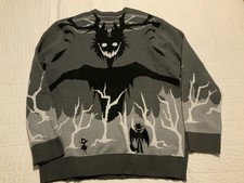 Brand new Hazbin Hotel Alastor Intarsia Knit Sweater Hot Topic Exclusive Size XL