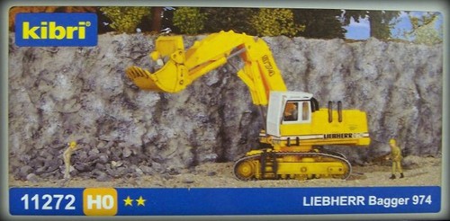 Kibri 11272 Pelle à chenille Liebherr Bagger 974 | Zustand: Neuf