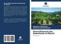 Babajanov Allabergan (U. A.) | Diversifizierung Des Bodenfonds Im Bezirk | Buch
