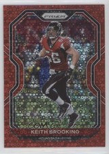 2020 Panini Prizm No Huddle Red Prizm 2/50 Keith Brooking #232 0u46